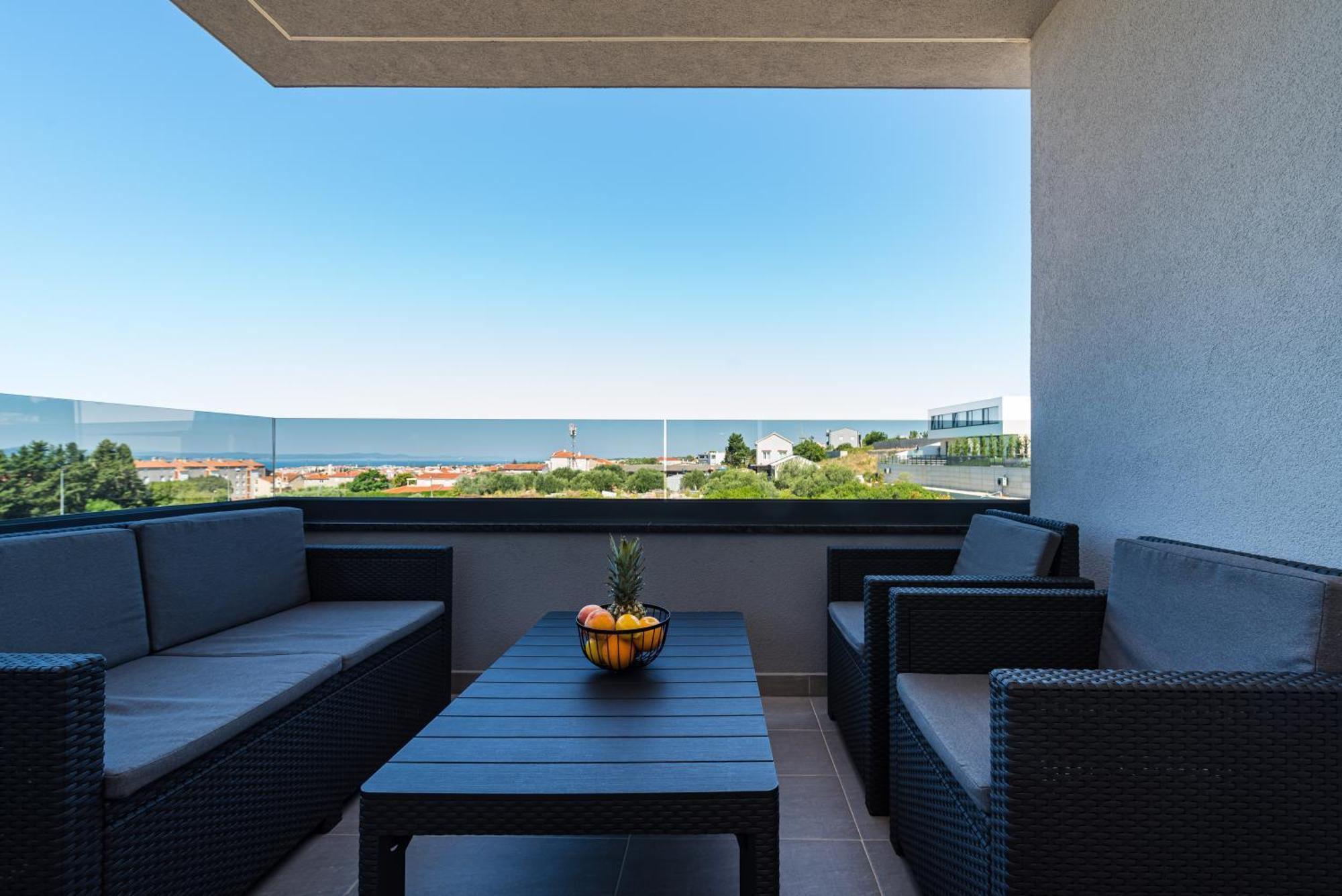 Апартаменты Skyline Luxe Задар Экстерьер фото